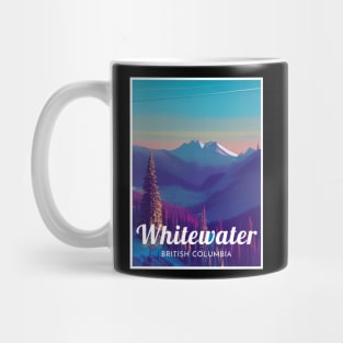 Whitewater British Columbia Canada Ski Mug